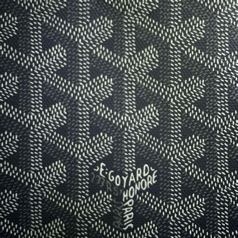 goyard black and white